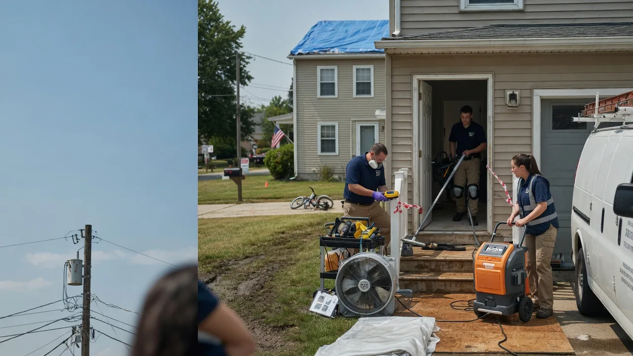 Water Damage Repair in Clarksburg, MD near me